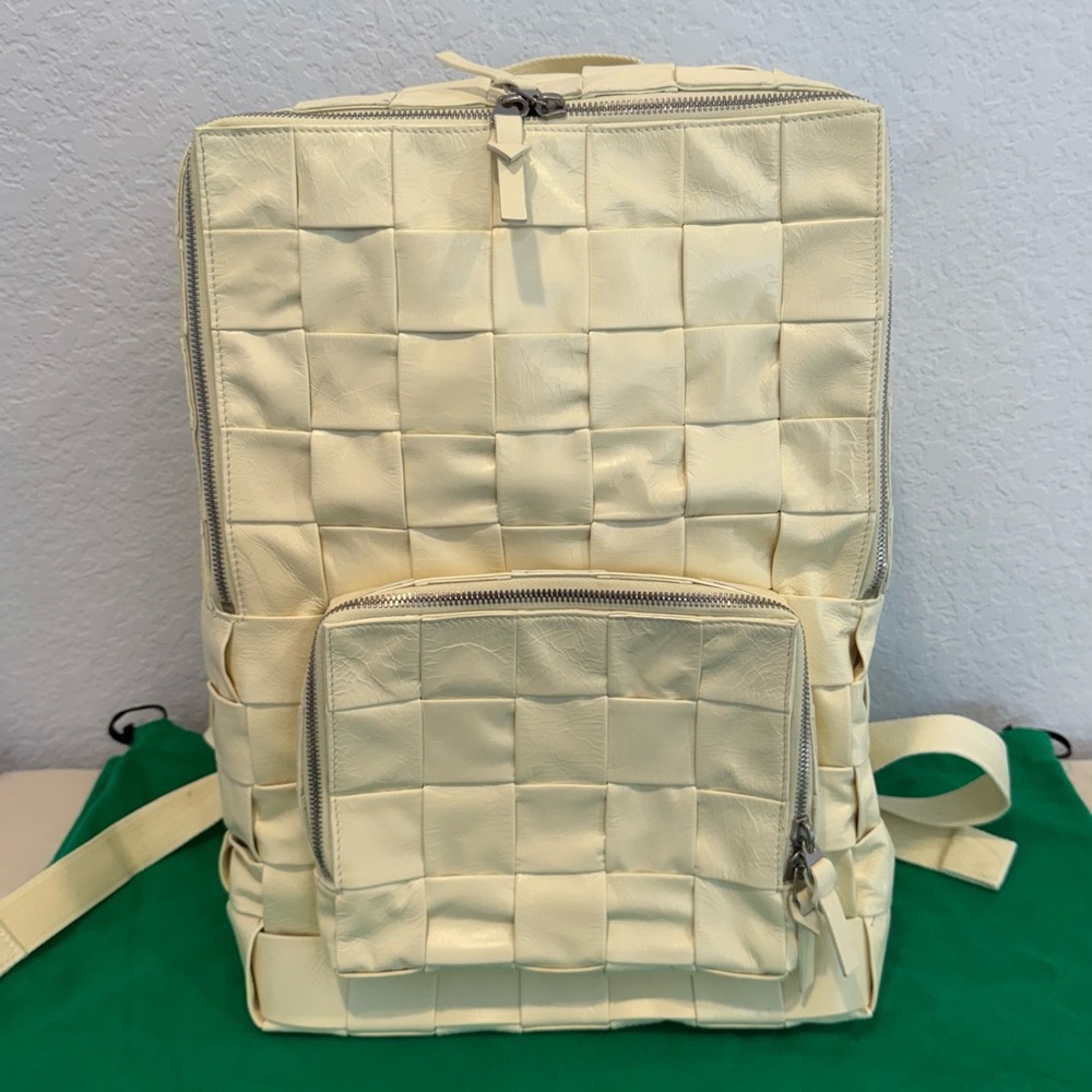 Bottega Veneta Cassette Intrecciato Backpack
